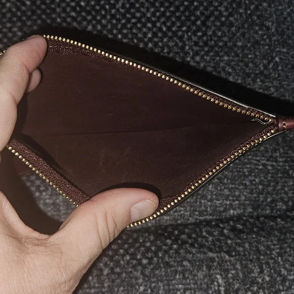 Coach Merlot Burgundy Bleeker Bucket Leather Shoulder Bag - Picture 12 of 14